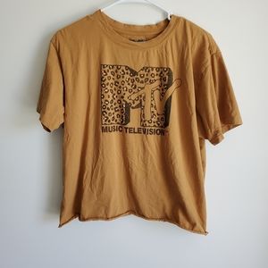 Mtv cropped tee